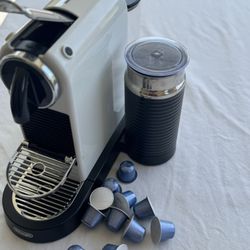 De’Longhi Nespresso Machine + Milk Frother (Aeroccino)
