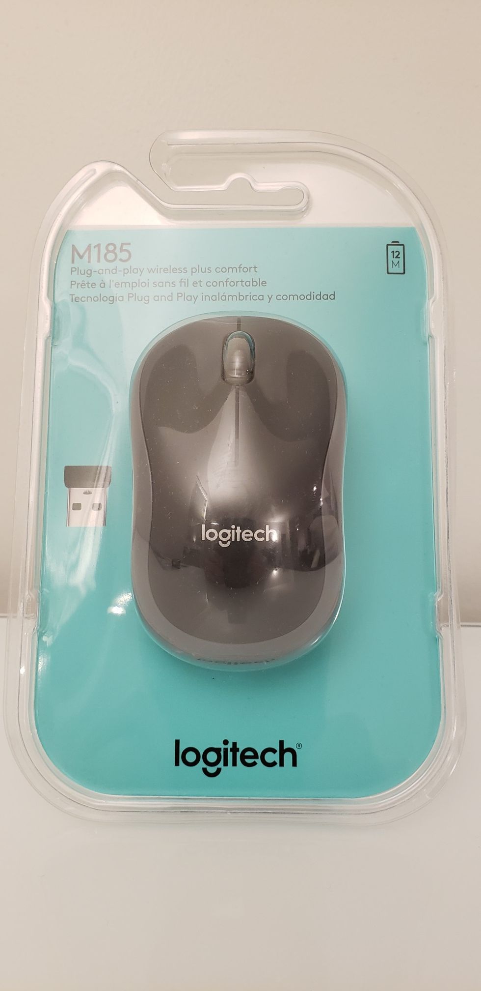 Logitech M185 Wireless Bluetooth Mouse Brand New