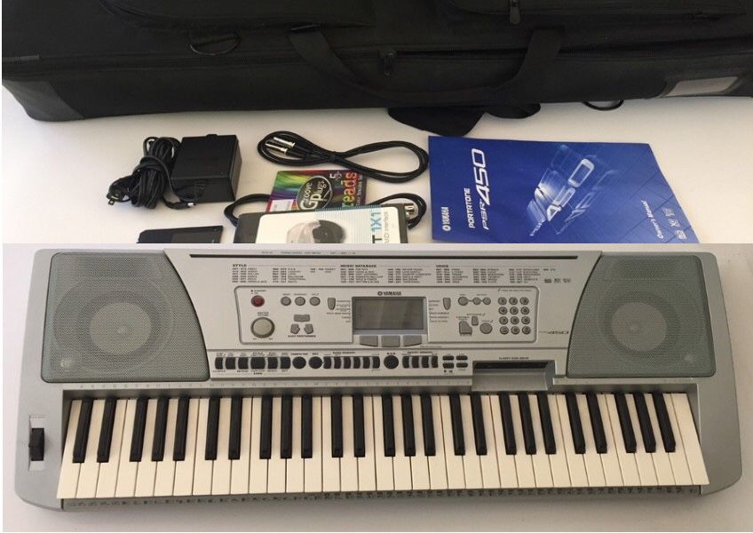 Yamaha keyboard Psr 450 with disk drive