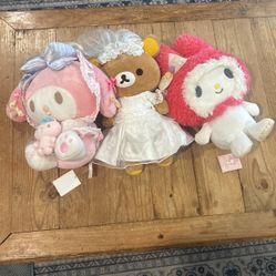 Sanrio And San-x Plushies 