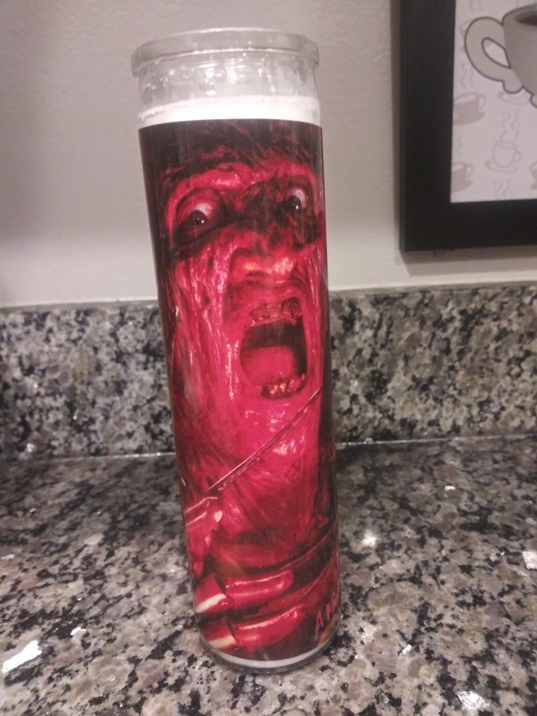 Freddy Kreuger: Elm Street tall candle