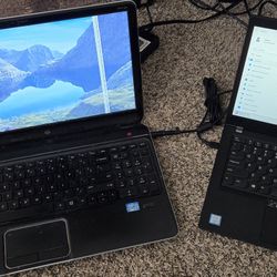 HP and Lenovo Thinkpad T480s laptops