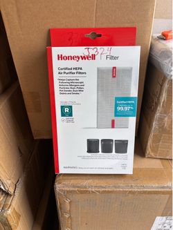 Honeywell HEPA Air Purifier Filter R 1 Pack For HPA 100/200/300, 3000, 5000 Genuine Honeywell Filter, Airborne Allergen HEPA Air Filter Replacement Ta