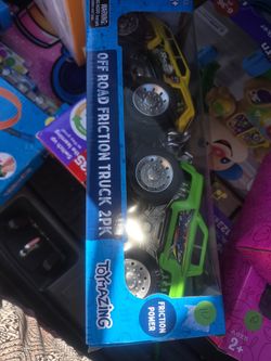 🧚‍♀️ NEW Off Road Friction Truck 2 Pack
