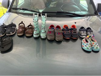 Infant Shoes Lot size 7m  set of 6 Pairs