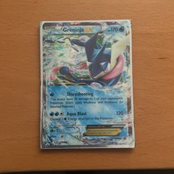 Greninja EX pokemon Card