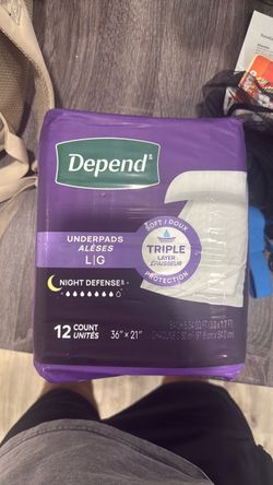 Depends underpads