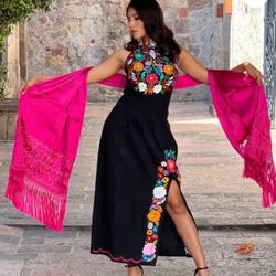 Vestidos Mexicanos Bordados ✨ Mexican Dresses & Blouses, Women & Girls ✨ ✨ Prices Vary - Precios Variados 