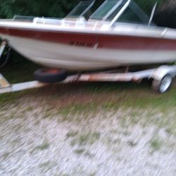 86 Rinker  Trade Trade For Jon Boat Or 4 Wheeler