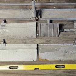 72" & 36" Concrete BullFloat Cement Tools Bundle