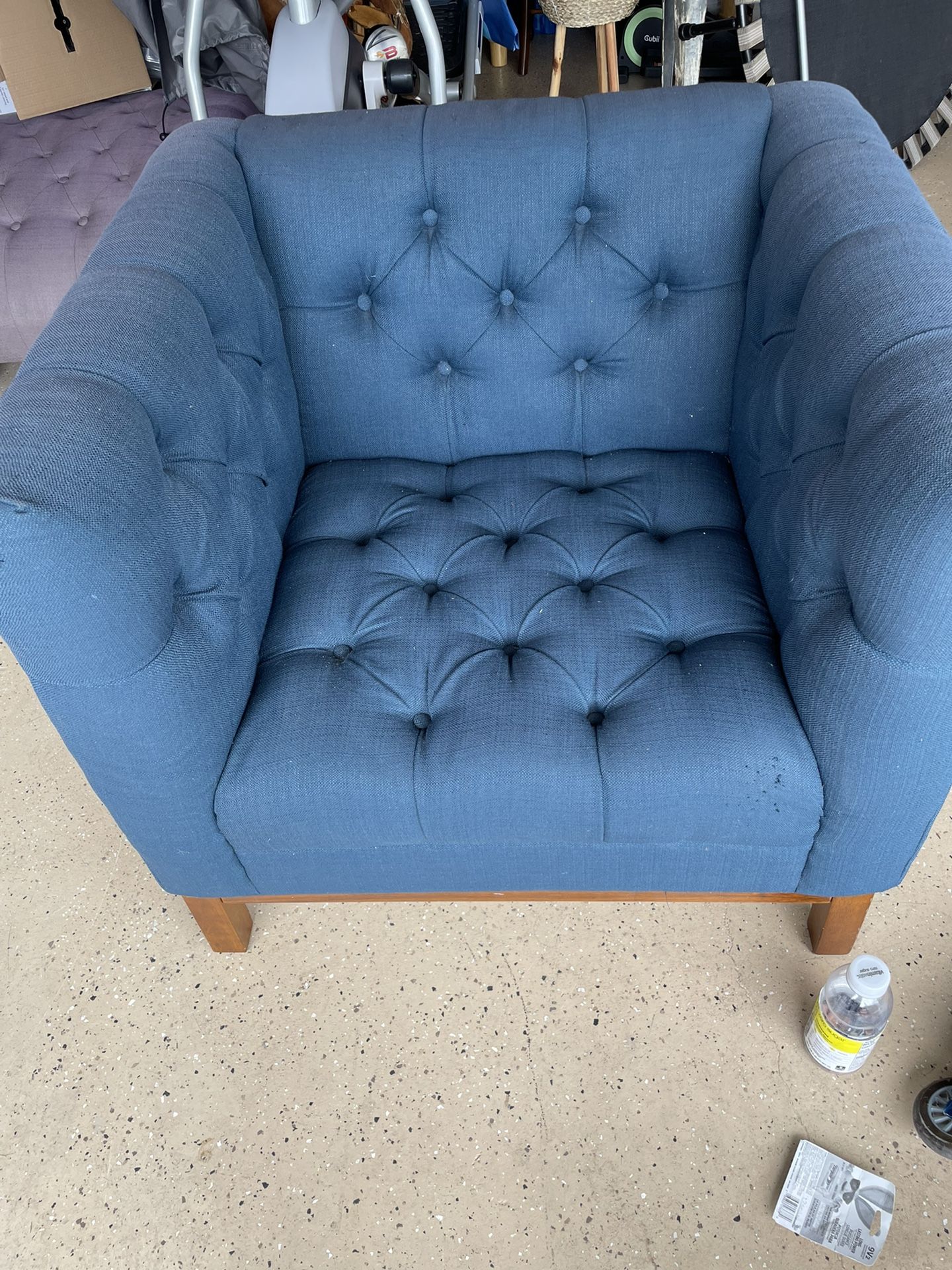Blue Comfy Chair