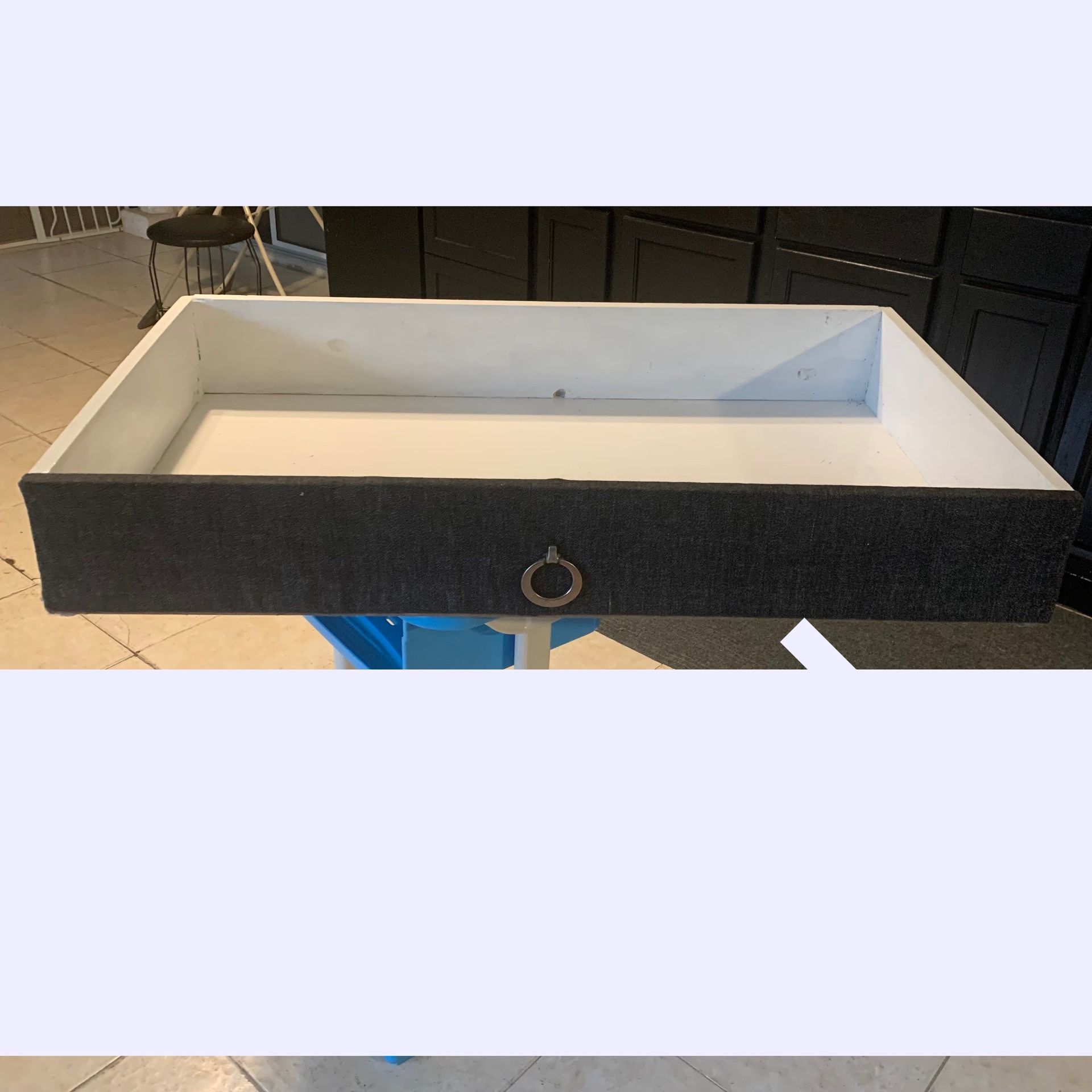 2} under bed DRAWERS Size Queen - King 40”x 24” with wheels $15each Under Bed Storage Containers With Wheels - 2 Pcs Large