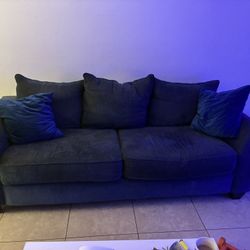 Navy Blue Couch
