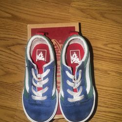 Size 8t Vans 