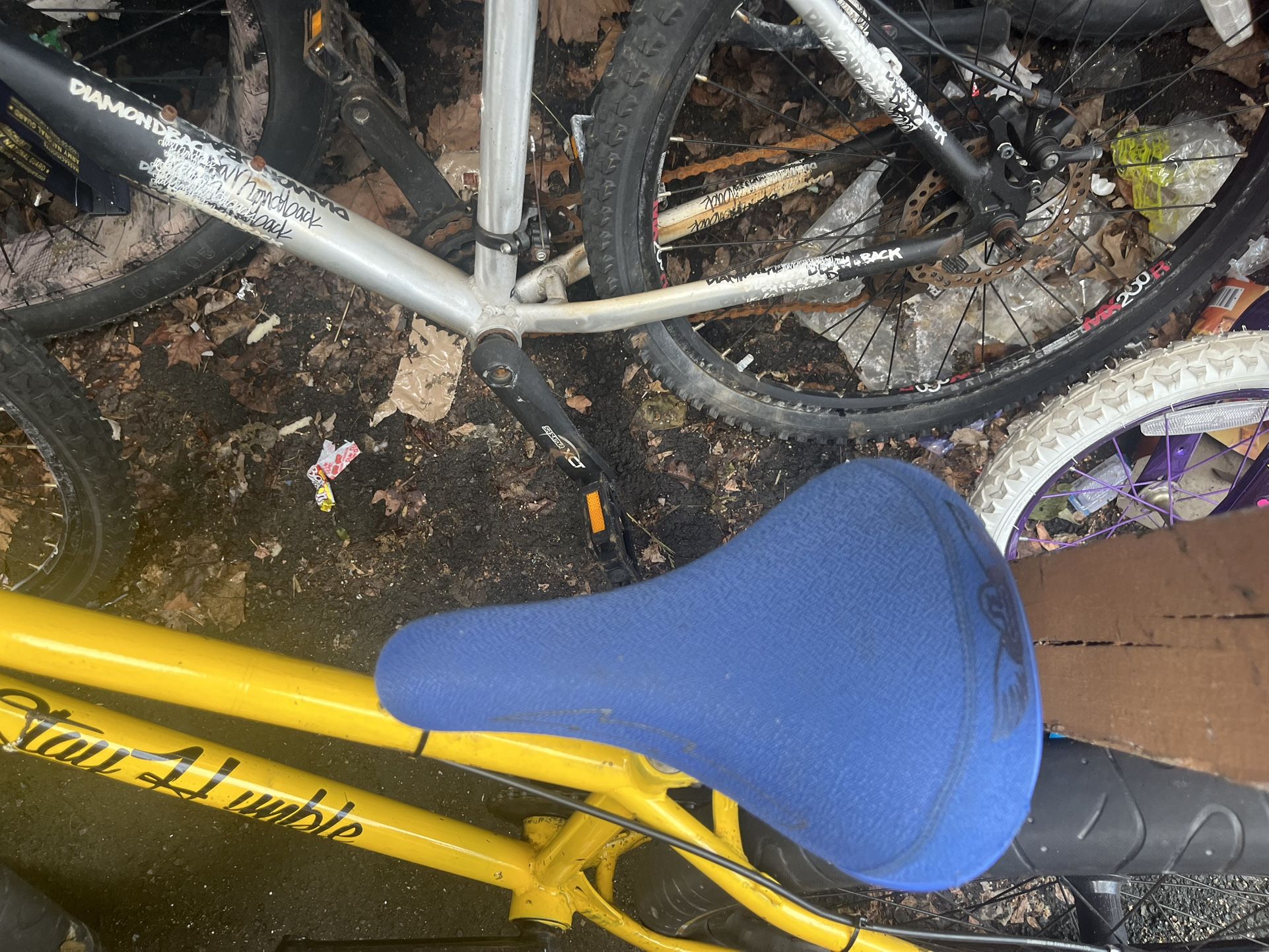 blue SE BIKE Seat