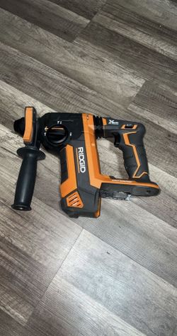 RIDGID 18V OCTANE BRUSHLESS SDS PLUS ROTARY HAMMER DRILL