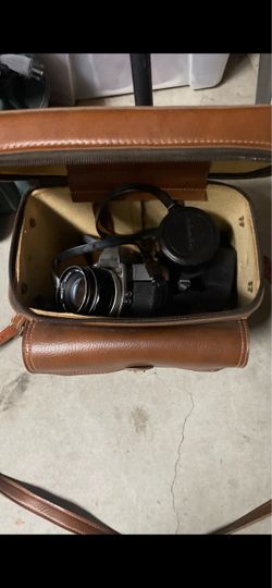 Vintage Minolta SRT-101 35mm Film Camera + MC Rokkor-PF 55mm f/1.7 Lens & Case