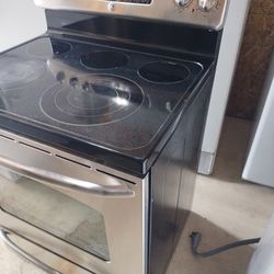 Ge Glass Top Stove Good Working 