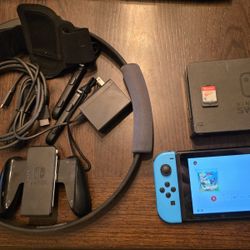 Original Nintendo Switch with Ringfit