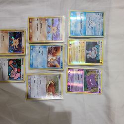 Pokemon mixed holo & reverse holo card lot 8x from 2004-2008