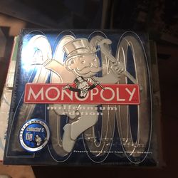 Monopoly 2000 Millenium Edition Brand New Sealed