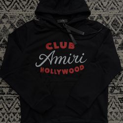 Black amiri hoodie