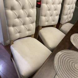4-6 Pottery Barn Dining Chairs- Table Not For Sale