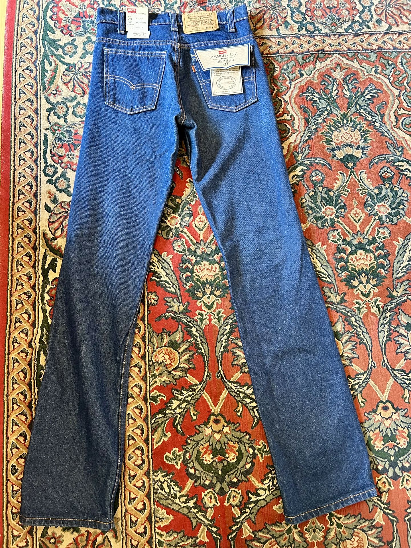 Vintage Levis 509 Orange Tab Jeans USA