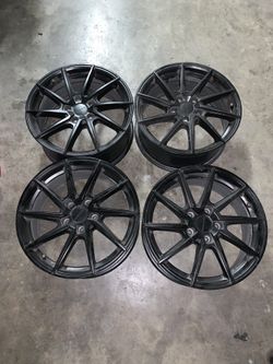 Black wheels