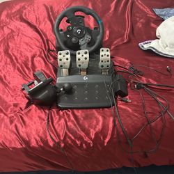 Logitech Xbox Game Steering Wheel