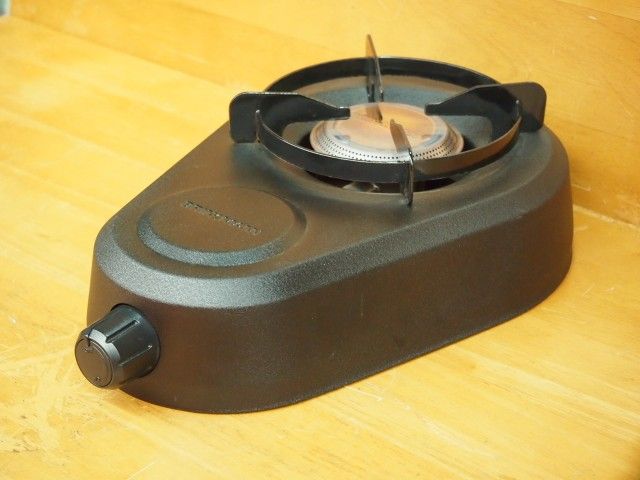 Brinkmann portable propane stove 10k btu burner folding outdoor cooking camping