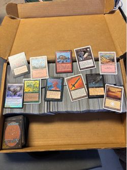Vintage Magic the Gathering cards- 1990s to early 2000s