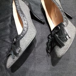 Aubrey Brooke Gray Heels