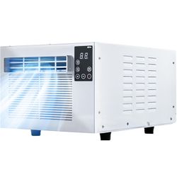 Portable mini air conditioner without external unit,compact size Dehumidifier,indoor/outdoor design,for bedroom,kitchen,rental home,dormitory,mosquito