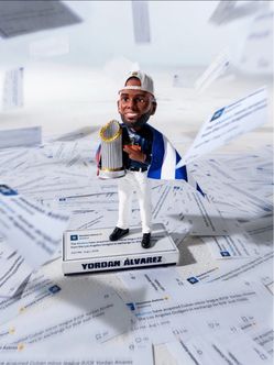 Houston Astros Yordan Alvarez 10 Years Traded to Astros Tweet Bobblehead/LIMITED EDITION!