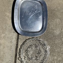 Polish metal & glass platters