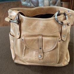 Abercrombie & Fitch Purse Handbag Tan