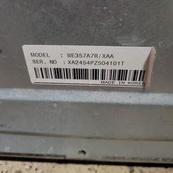 Samsung Electric Dryer Parts 