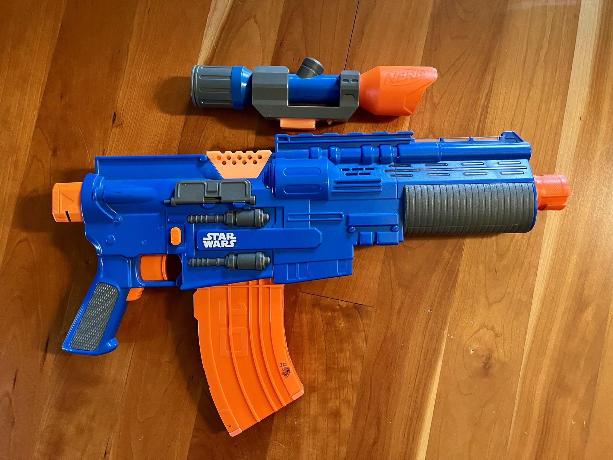 Nerf Star Wars Rogue One Captain Cassian Andor Deluxe Nerf Gun With Scope