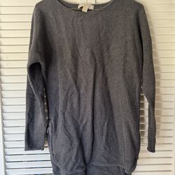 Michael Kors Women’s Black Sweater Size Small Gold Side Zippers