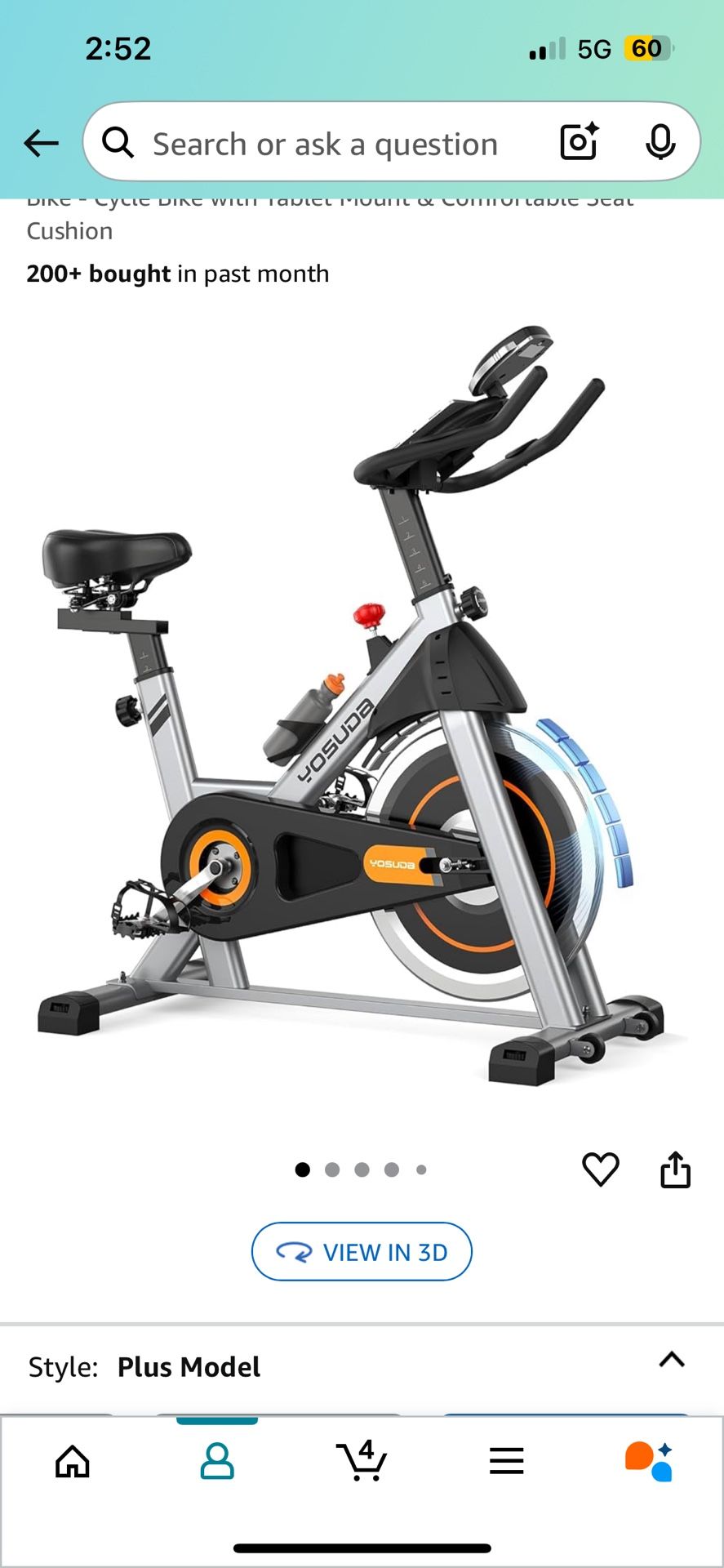 Indoor Cycling Bike