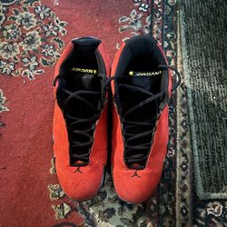 Air Jordan Black & Red Sneakers Size 11 – Clean Condition