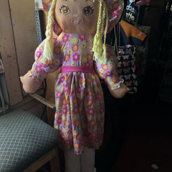 Stuffed doll two dollars