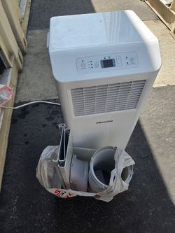 Hisense 5000 BTU (DOE) 115-Volt Vented Small Room Portable Air Conditioner Remote Included