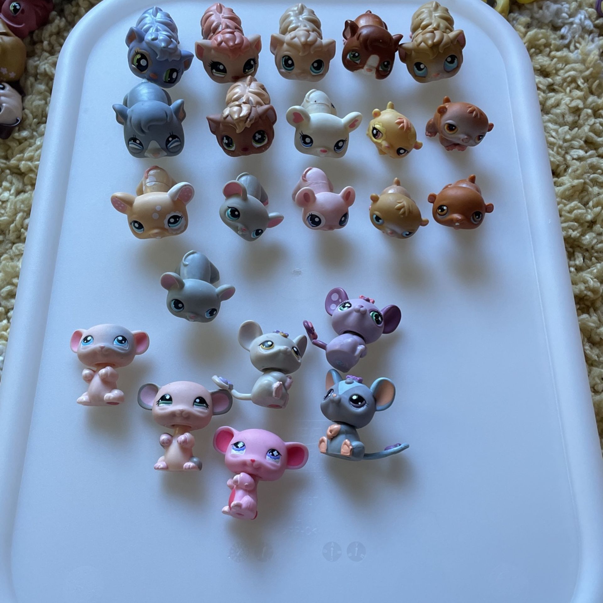 LPS Mouse Hamsters Guinea pigs Lot Of 22