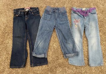 Toddler Girls 4T bottoms lot