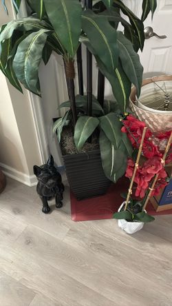 Porcelain 17” Tall Dog