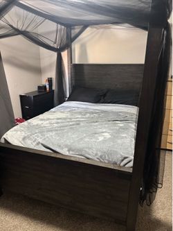 Canopy bed frame