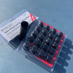 Autozone Glossy Black Lugs 12mmqx1.50