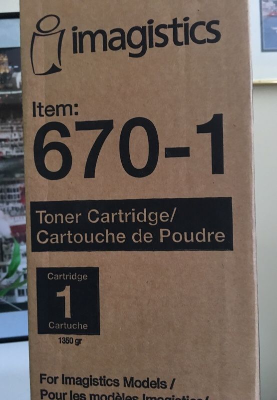 Toner cartridges. Full case. Commercial copiers